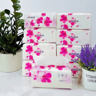 Giấy ăn rút lụa Acacia  gói 280 tờ