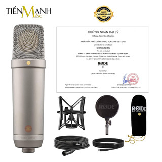 Micro rode nt1 gen 5 cổng xlr và usb - mic thu âm condenser livestream phòng thu microphone 5th generation