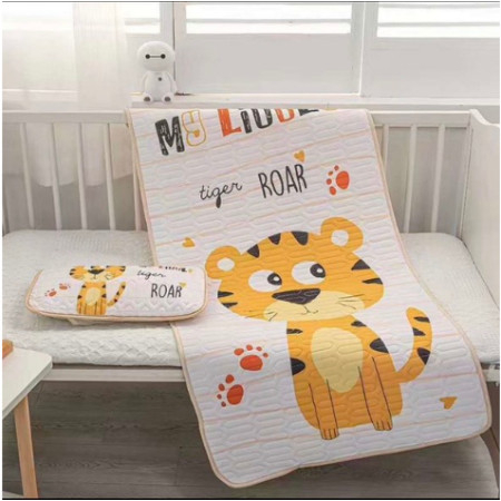 Chiếu điều hoà cao su non in họa tiết 5D cho bé siêu thoáng mát,Tấm lót đệm điều hòa trẻ em họa tiết disney mẫu mới 2023