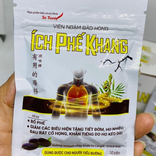 Viên Ngậm Ho ÍCh Phế Khang (Gói 10 viên)