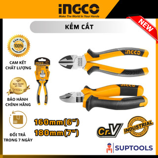 Kềm cắt 6inch 7inch ingco hdcp28168 - hdcp28188 kìm cắt dây điện, dây thép, kim loại