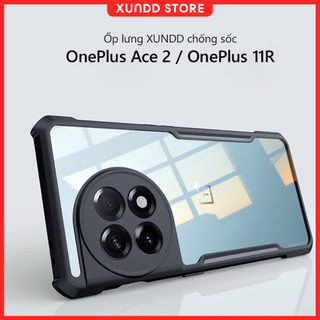 Ốp lưng xundd oneplus ace 2 / oneplus 11r mặt lưng trong, viền tpu, chống sốc