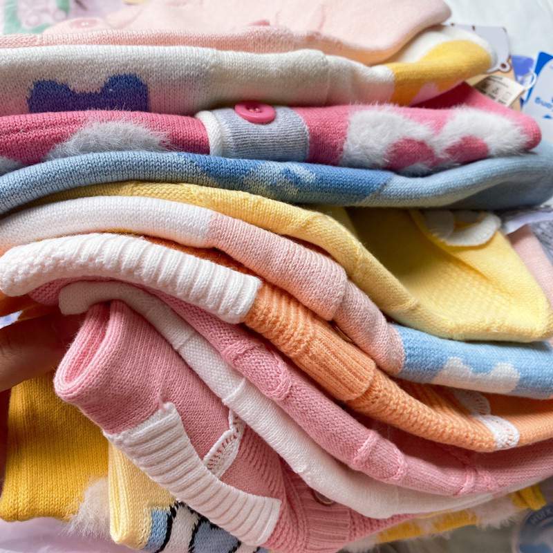 Áo len gile mềm mịn cho bé trai bé gái hàng Quảng Châu bảng màu 13