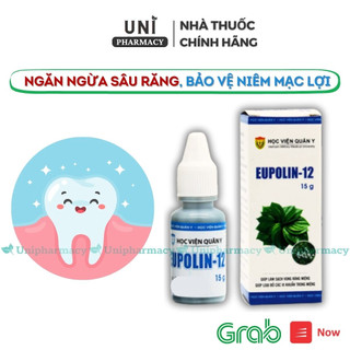 Eupolin 12 chấm răng lợi eupolin 12 học viện quân y hỗ trợ chăm sóc răng miệng hàng chính hãng