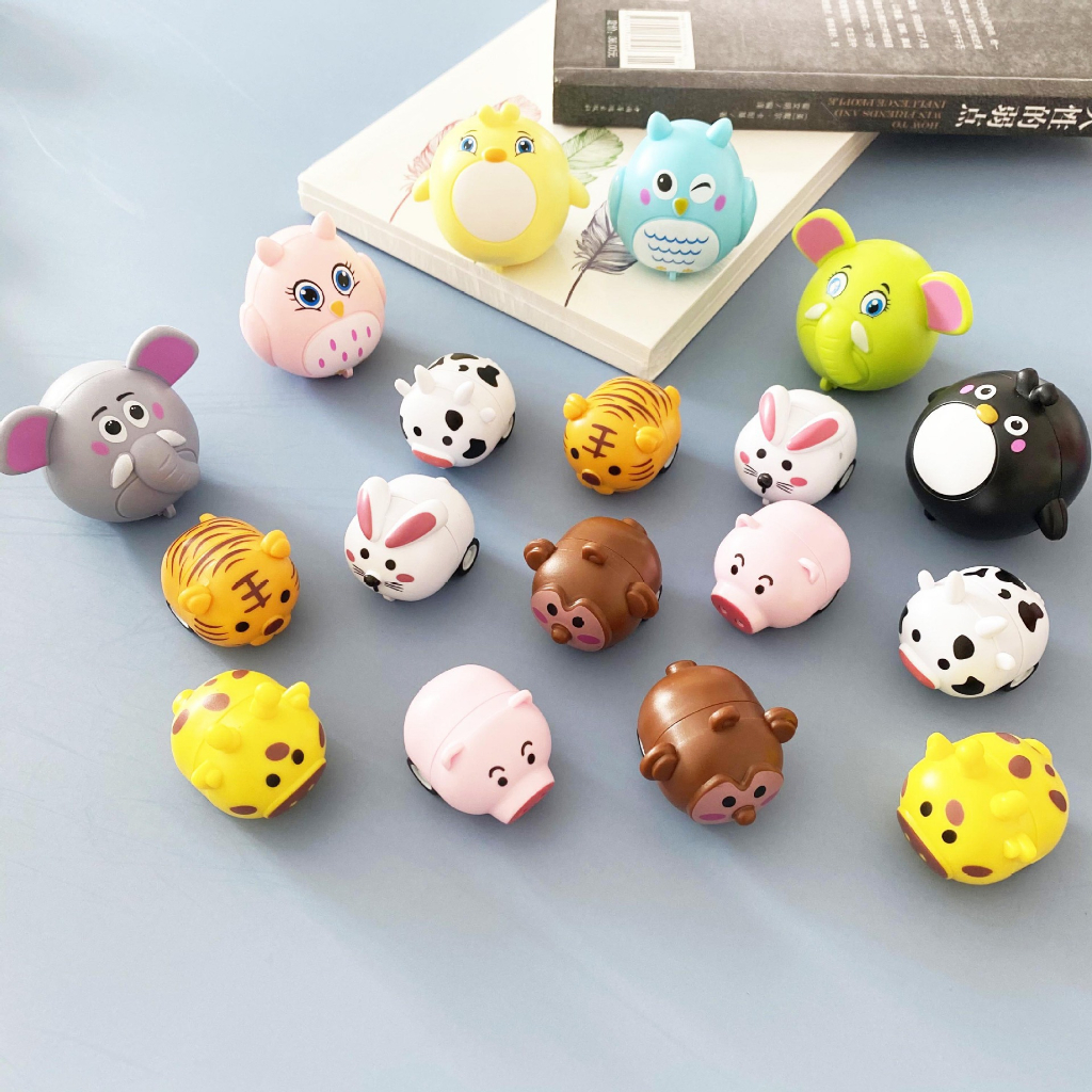 Bộ Mô Hình 100 Con Thú Chạy Cót Giúp Bé Khám Phá-Phát Triển Tư Duy-Khả Năng Vận Động Sáng Tạo