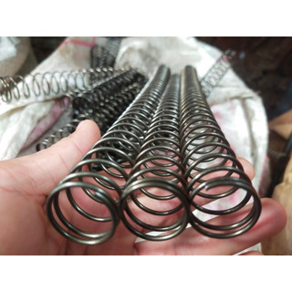 Lò xo sợi thép trắng phi 25 sợi 1.8mm dài 30cm (kênh chia sẻ)