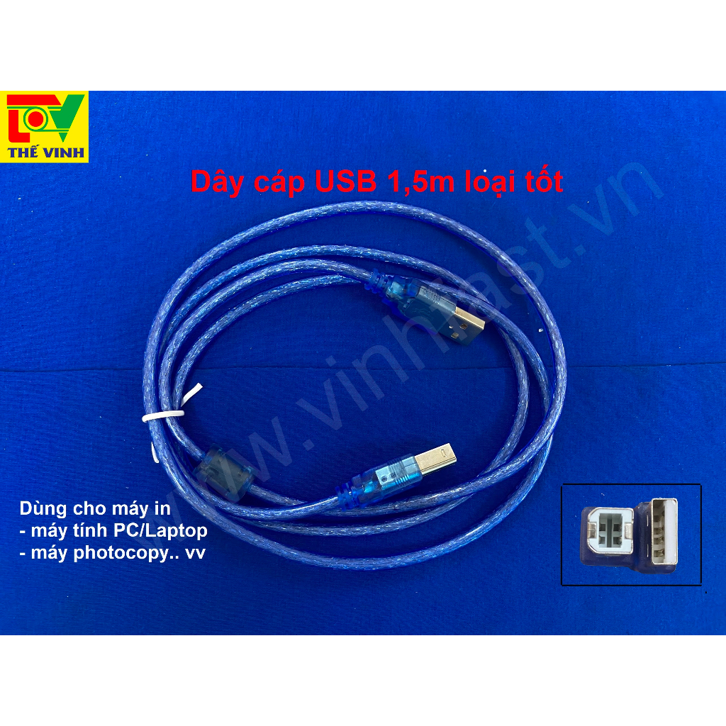 Dây cáp USB CHẤT LƯỢNG CAO dài 1,5M ..3M ..5M bền bĩ kết nối nhanh