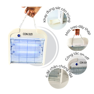 Đèn diệt côn trùng, ruồi, muỗi Con Dơi model cn03