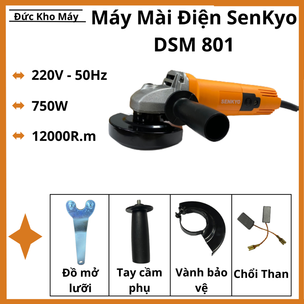 Máy Mài Điện/ Máy Cắt SenKyo DSM - 801 -