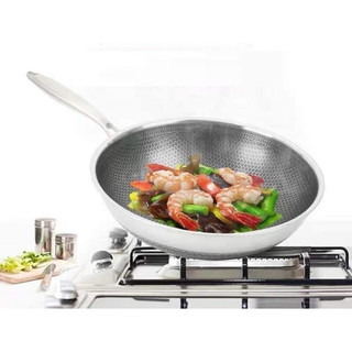 Chảo tổ ong, innox không gỉ chống dính size 30cm