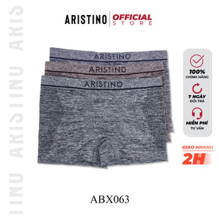 Quần lót sịp nam ARISTINO ABX063 boxer cotton cao cấp cạp dệt liền co giãn 4 chiêu mềm mịn thấm hút mồ hôi kháng khuẩn