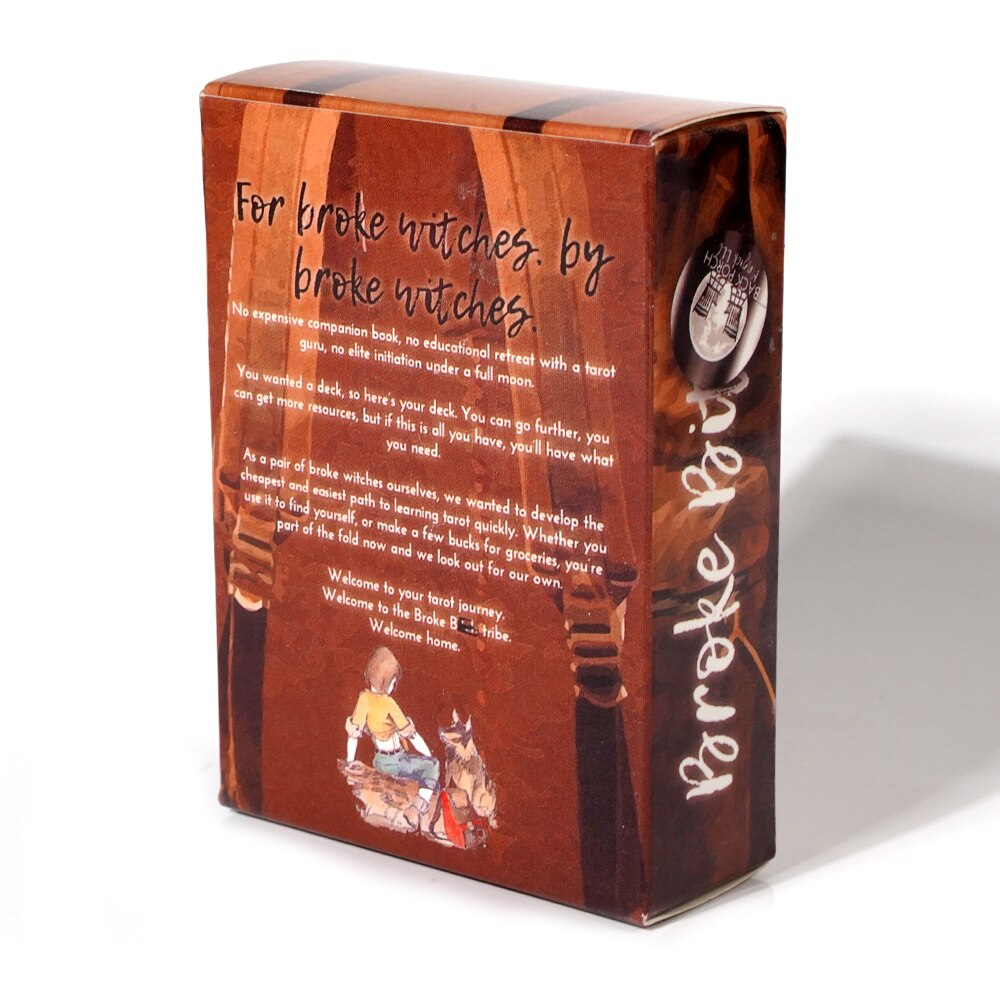 Bộ bài Broken B-Word Tarot 78 lá bài tặng đá thanh tẩy SB123