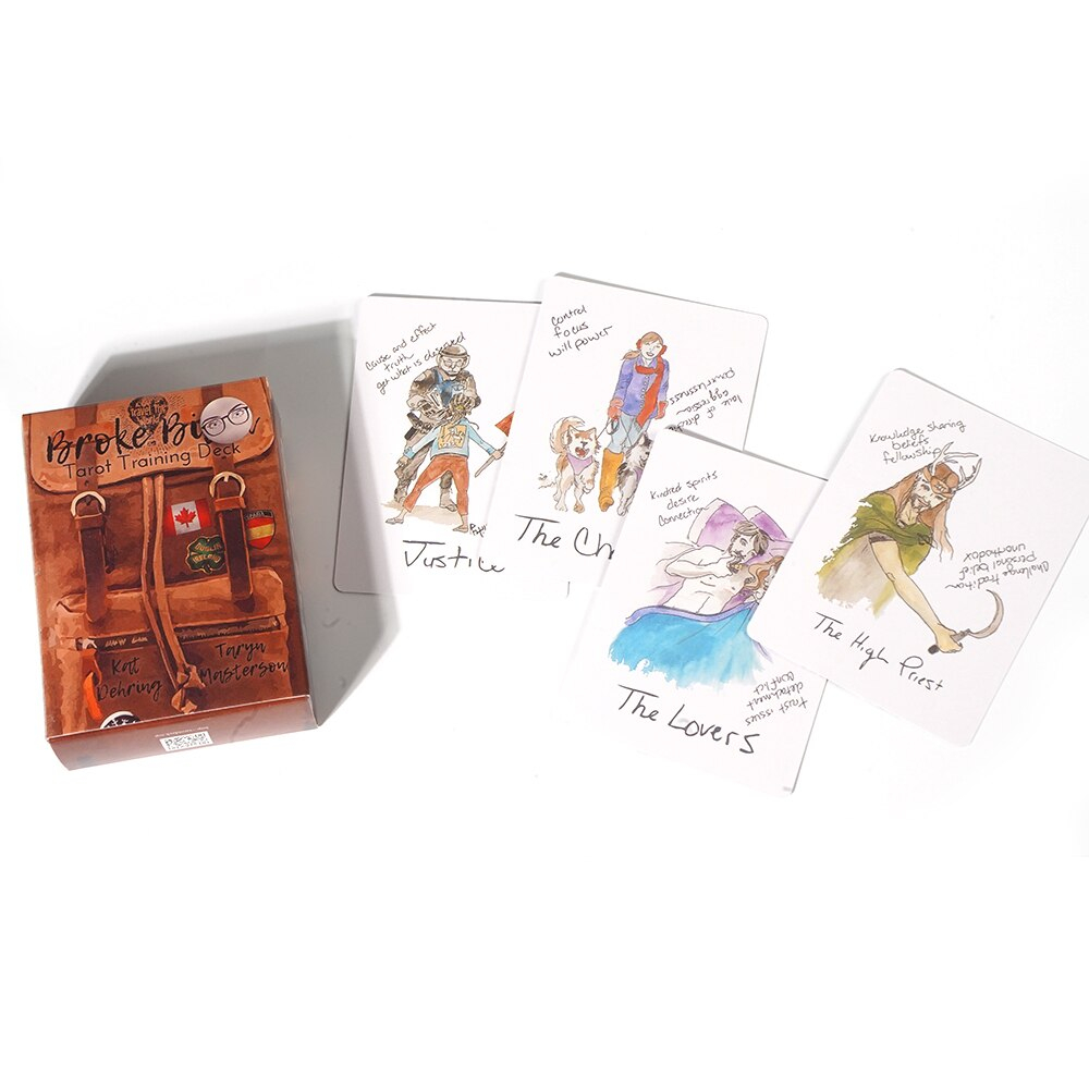 Bộ bài Broken B-Word Tarot 78 lá bài tặng đá thanh tẩy SB123