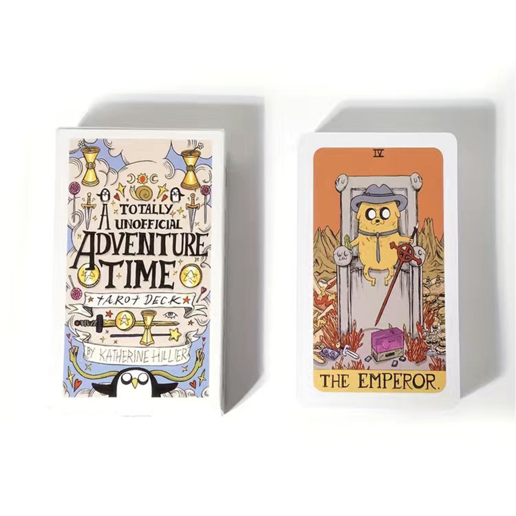 Bộ bài The Adventurine Time Tarot 78 lá bài tặng đá thanh tẩy SB124