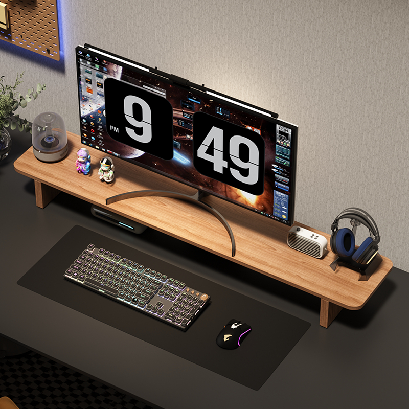 Kệ để màn hình máy tính PC đa năng decor bàn làm việc góc gaming cực chill GA28