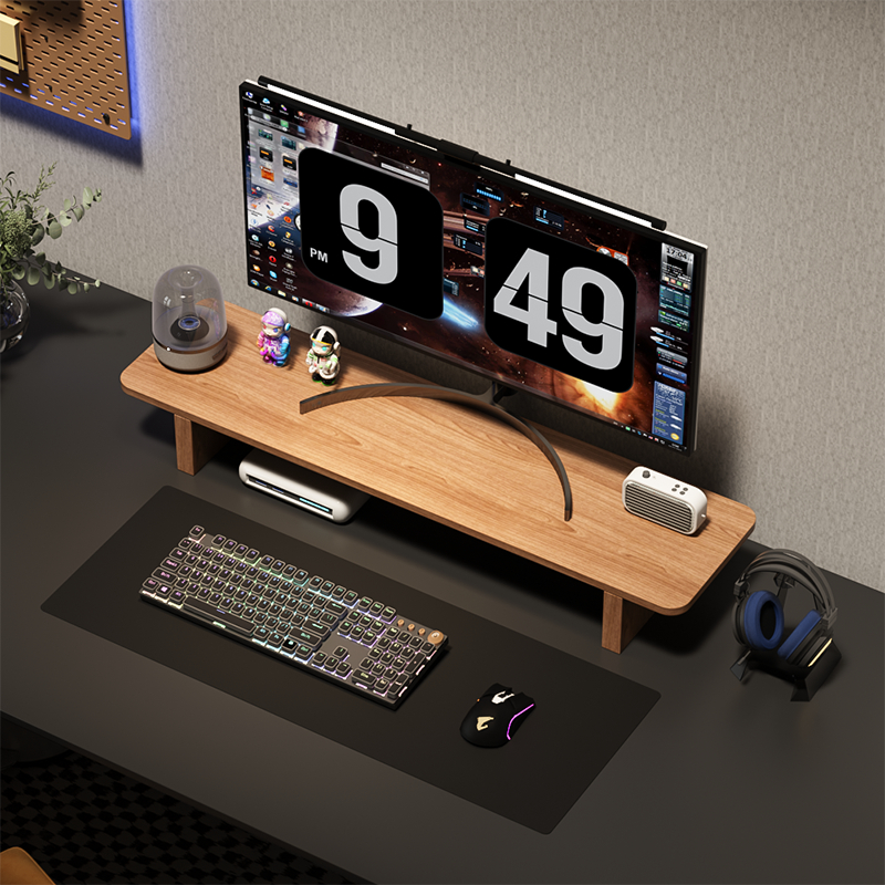 Kệ để màn hình máy tính PC đa năng decor bàn làm việc góc gaming cực chill GA28