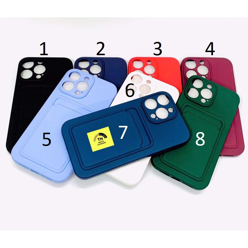 Ốp Lưng Dành Cho Vỏ Độ XR Lên 13Pro, 14Pro Có Khe Dựng Thẻ và Bảo Vệ Camera. Ốp Lưng XR Độ Lên 13Pro