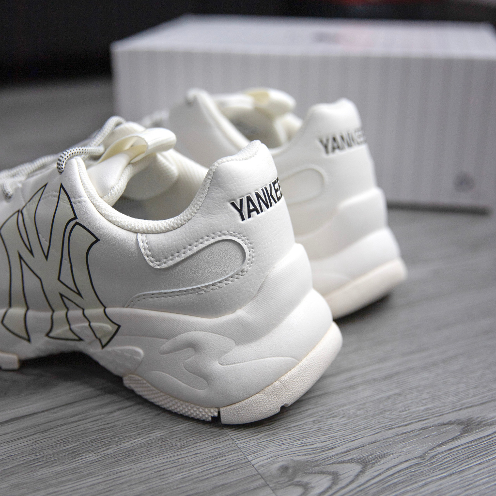 Giày MLB Bigball NY Trắng Chính Hãng