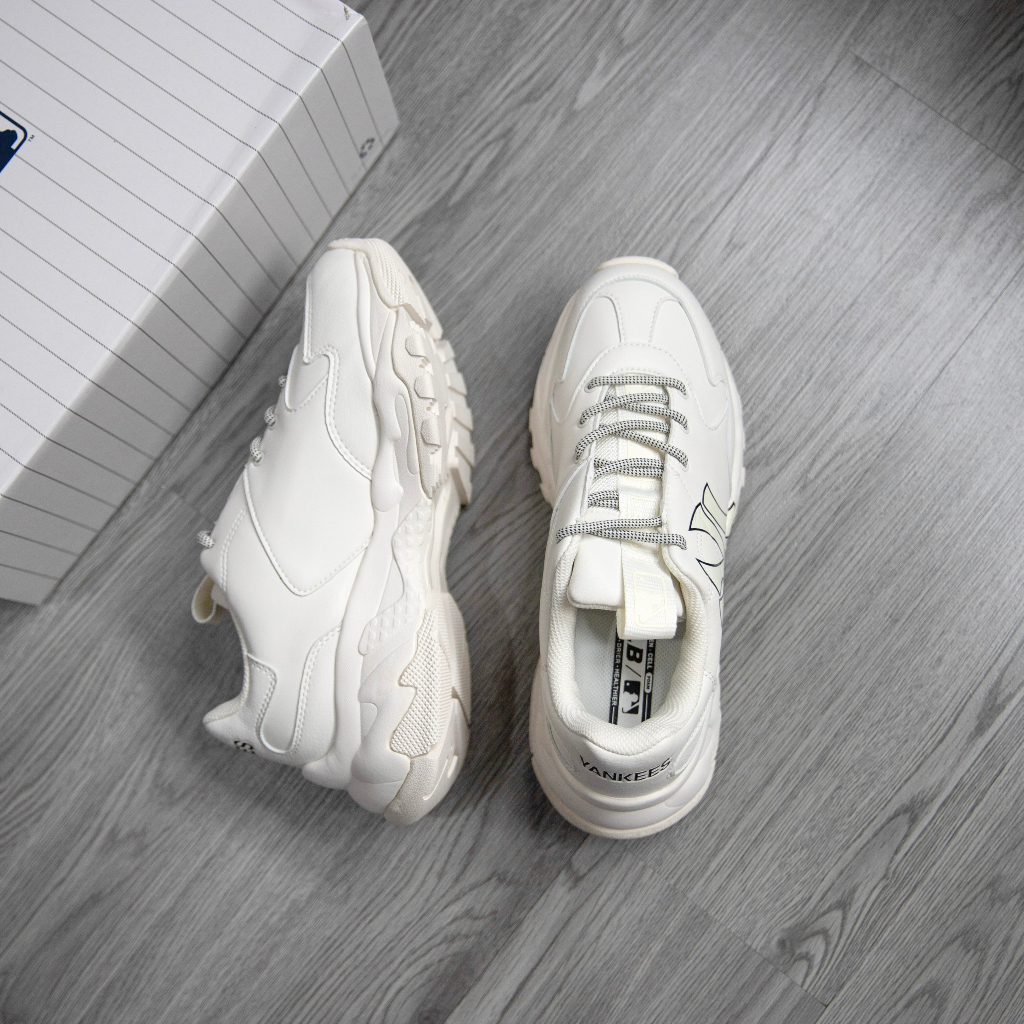 Giày MLB Bigball NY Trắng Chính Hãng