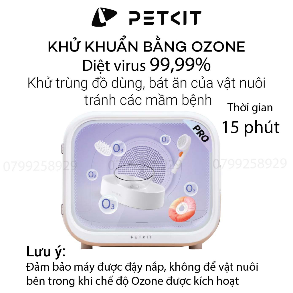Lồng Sấy Lông Chó Mèo Petkit AirSalon Max Cao Cấp, Máy Sấy Nhanh, Mượt Lông