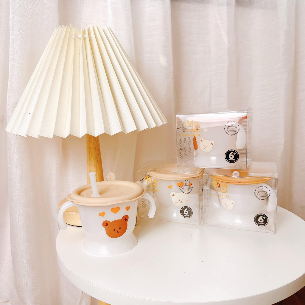 Cốc tập hút Mumbebe cho bé từ 6 tháng trở lên