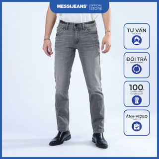 Quần jeans nam ống đứng không co giãn MESSIJEANS MJE0035-20