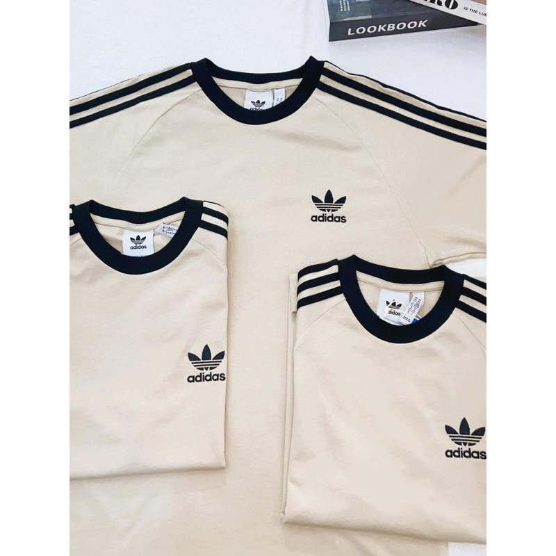Áo thun Baby tee ADIDAS màu be cao cấp, áo phông nam nã Unisex dễ phối đồ, hàn quốc
