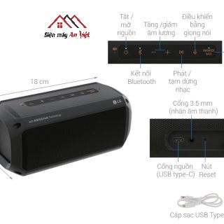 Loa bluetooth PK3 LG