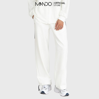 Quần Jogger Nỉ Nam MANDO Dài Có Túi  Form Ống Rộng Phong Cách Basic Unisex Thể Thao Thời Trang Hàn Quốc QKN049 - JOG002