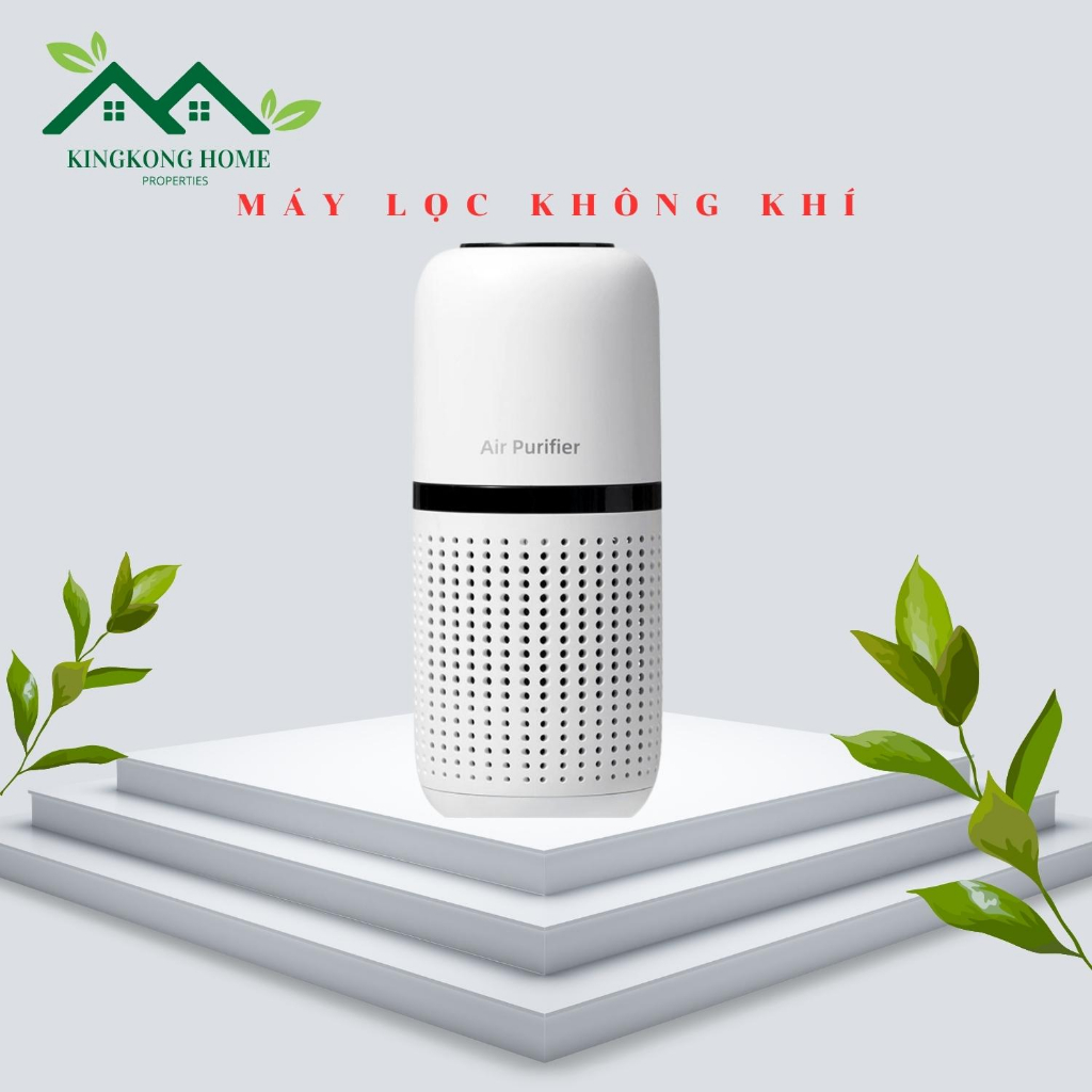 Máy Lọc Không Khí oto ION âm Air Purifier, Thiết bị khử mùi diệt khuẩn trên xe hơi, trong phòng, máy lọc không khí oto