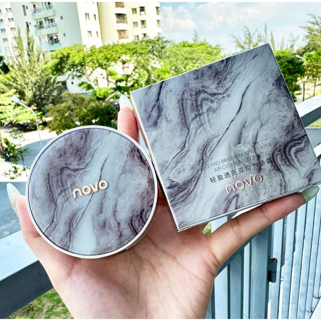Cushion Phấn Nước Phấn Phủ 2 in 1 NOVO Bright And Light Layer 5861