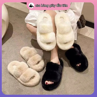 Giày sandal đế bệt thời trang thu đông phong cách Hàn Quốc mới