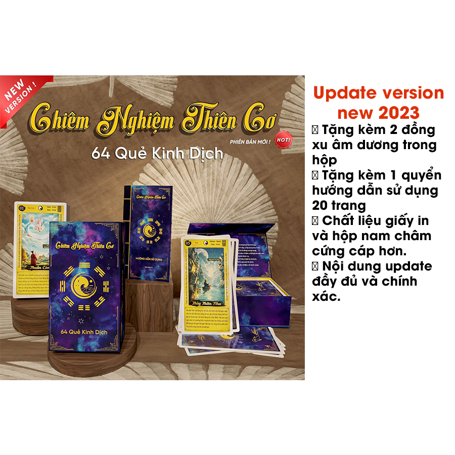 Bộ bài tarot kinh dịch 64 quẻ- chiêm nghiệm thiên cơ