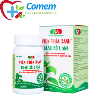 Viên uống VIÊN THÌA CANH GIẢO CỔ LAM giảm đường, giảm mỡ trong máu, cao huyết áp cho người mắc bệnh tiểu đường