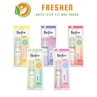 Refre - Xịt khử mùi dưỡng trắng hương nước hoa 30ml