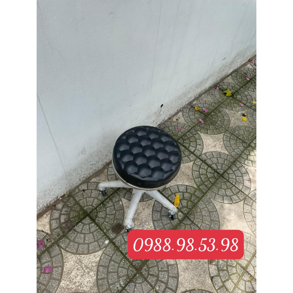 Ghế xoay múi spa chân đúc,chân khế,chân inox siêu bền,siêu chắc đẹp,có nâng hạ