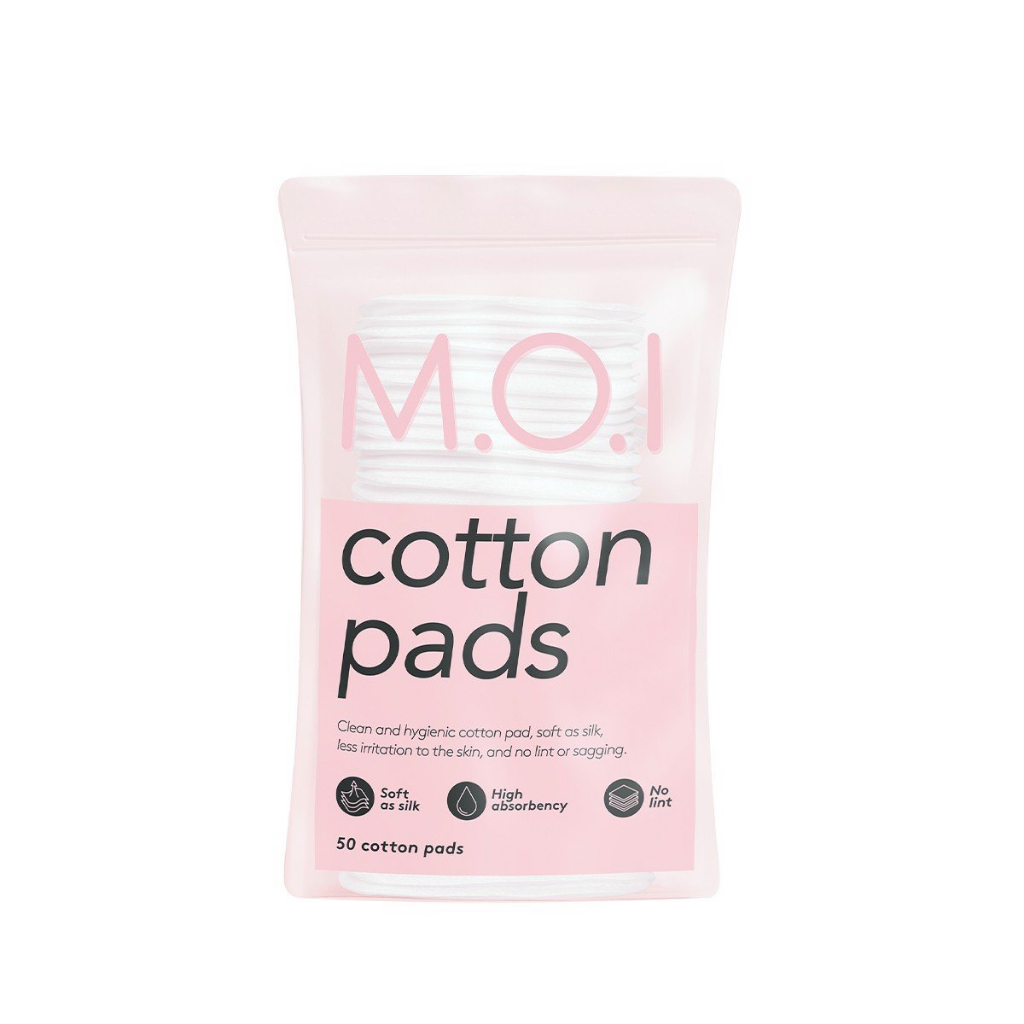 GIFT_Bông Tẩy Trang 3 lớp cao cấp M.O.I 50 Miếngg