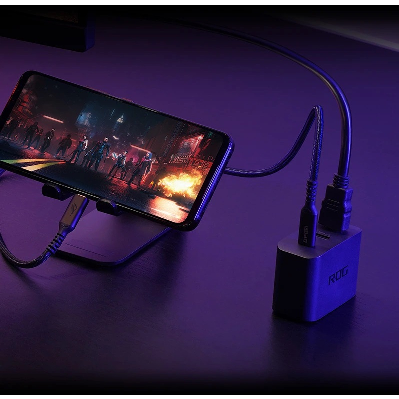 Bộ sạc Asus ROG Ally Charging Dock (dành cho ROG Ally) - chính hãng