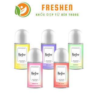Lăn khử mùi dưỡng trắng hương nước hoa Refre Whitening 40ml