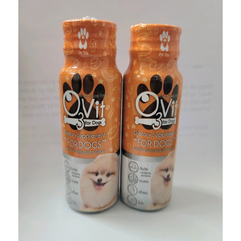Siro O3Vit kích thích ăn ngon cho chó, mèo biếng ăn, bổ sung vitamin Omega 3