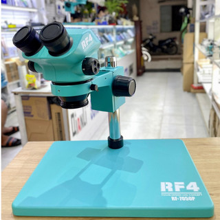 Kính hiển vi 2 mắt rf4 rf - 7050p zoom 5x