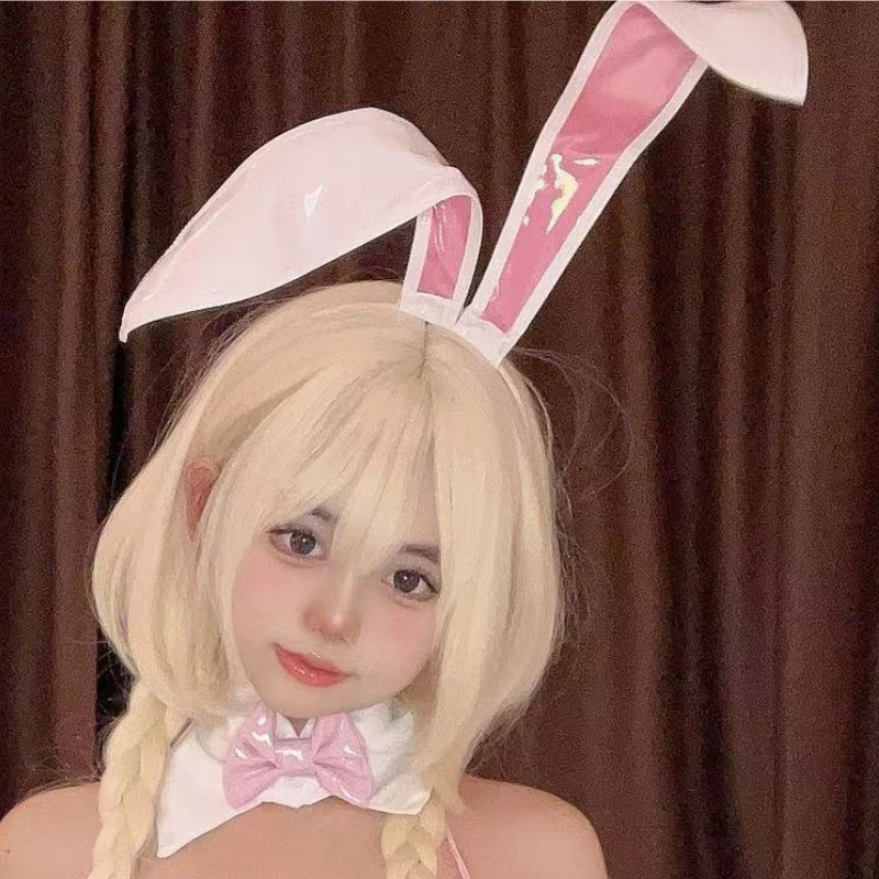 Băng đô / cài tóc tai thỏ dễ thương bằng da phụ kiện cosplay Yes daddy PK004 | BigBuy360 - bigbuy360.vn