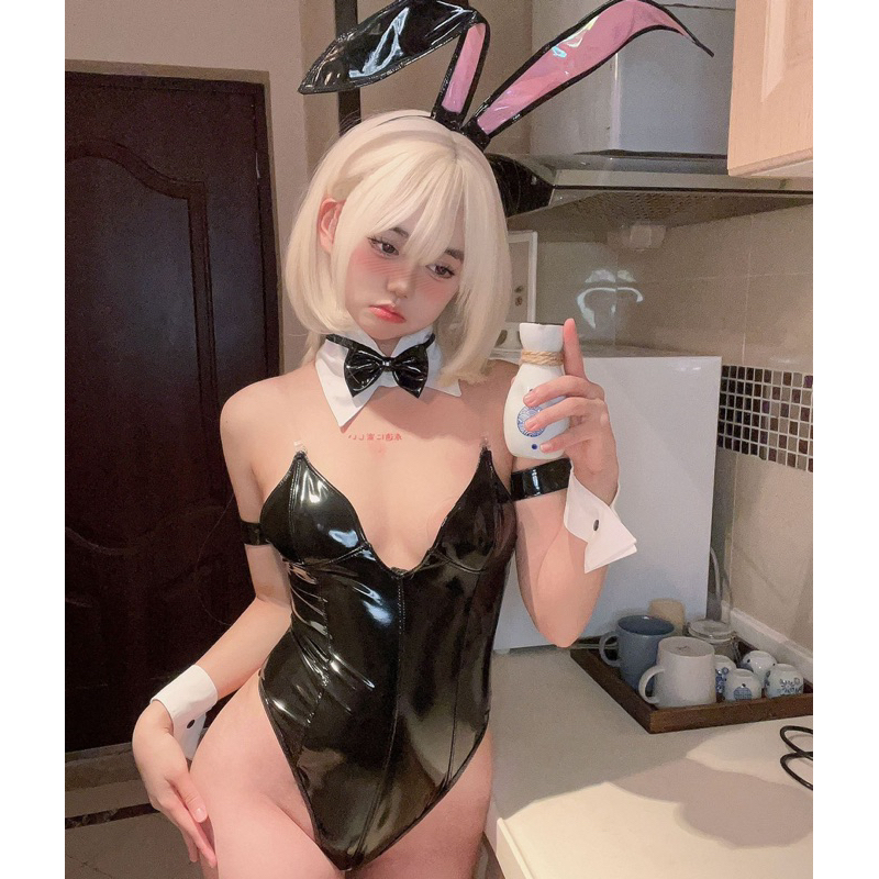 Băng đô / cài tóc tai thỏ dễ thương bằng da phụ kiện cosplay Yes daddy PK004 | BigBuy360 - bigbuy360.vn