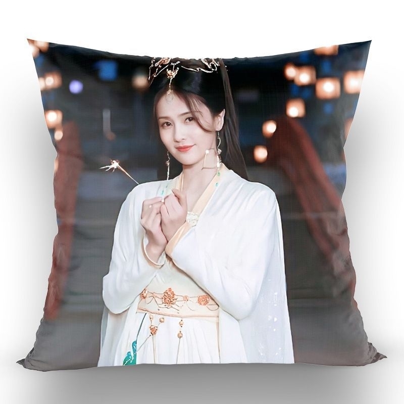 Gối ôm Bạch Lộc đặt làm size 45 x 45 cm