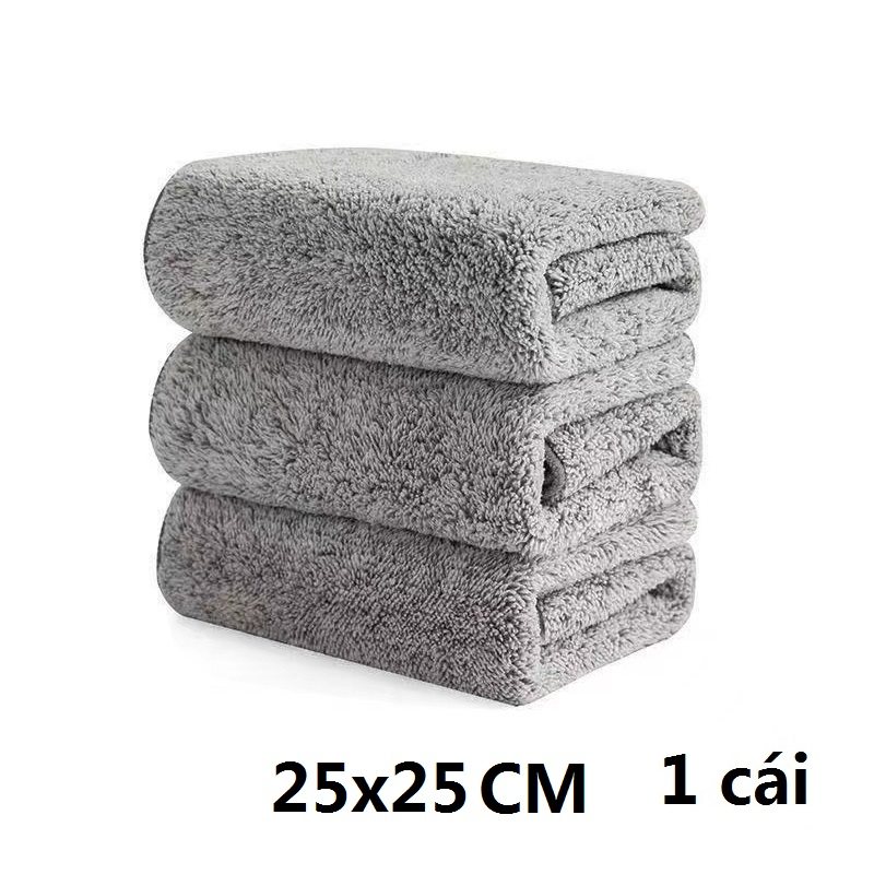 Set 10 Khăn lau chén đĩa, lau tay đa năng chất liệu sợi than tre mềm mịn, thấm hút tốt