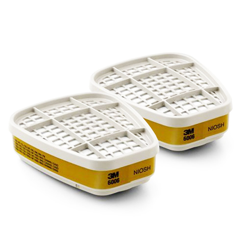 Mặt nạ phòng độc, chống hóa chất 3M 7501/7502/7503 + phin lọc 3M 6001/6003/6006 - phun sơn, phun thuốc trừ sâu