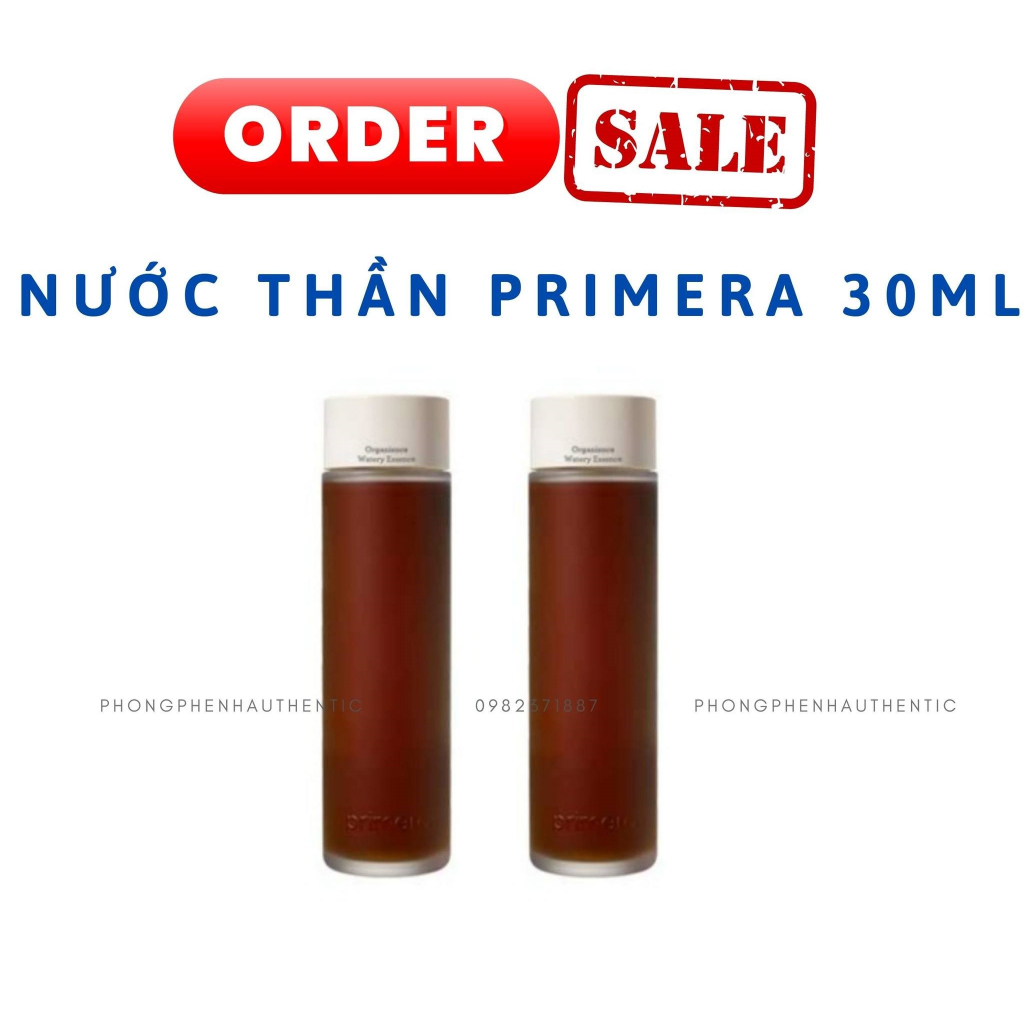 Minisize 30ml- NƯỚC THẦN PRIMERA ORGANIENCE WATERY ESSENCE CHAI 30ML