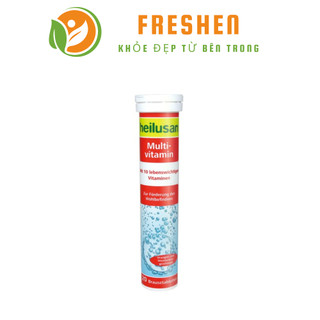 Viên sủi Bổ sung vitamin nhập khẩu từ Đức - Heilusan Multi - vitamin tuýp 20 viên
