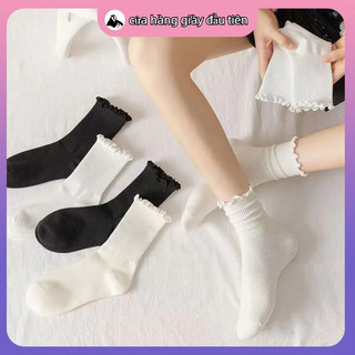 【Giao hàng trong ngày】Vớ nữ mới, chất liệu cotton nguyên chất, thoải mái và thoáng khí, JK