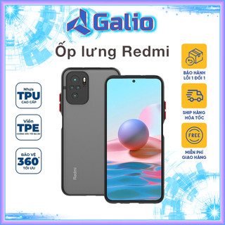 Ốp lưng redmi note 11 pro note 11s note 7 note 8 note 9 pro note 9s note 10 10s 9t 9a mi 11 lite 5g đen nhám